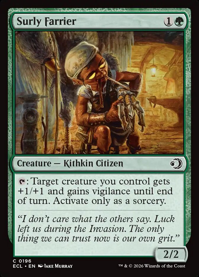 Surly Farrier (196) - Lorwyn Eclipsed (ECL)
