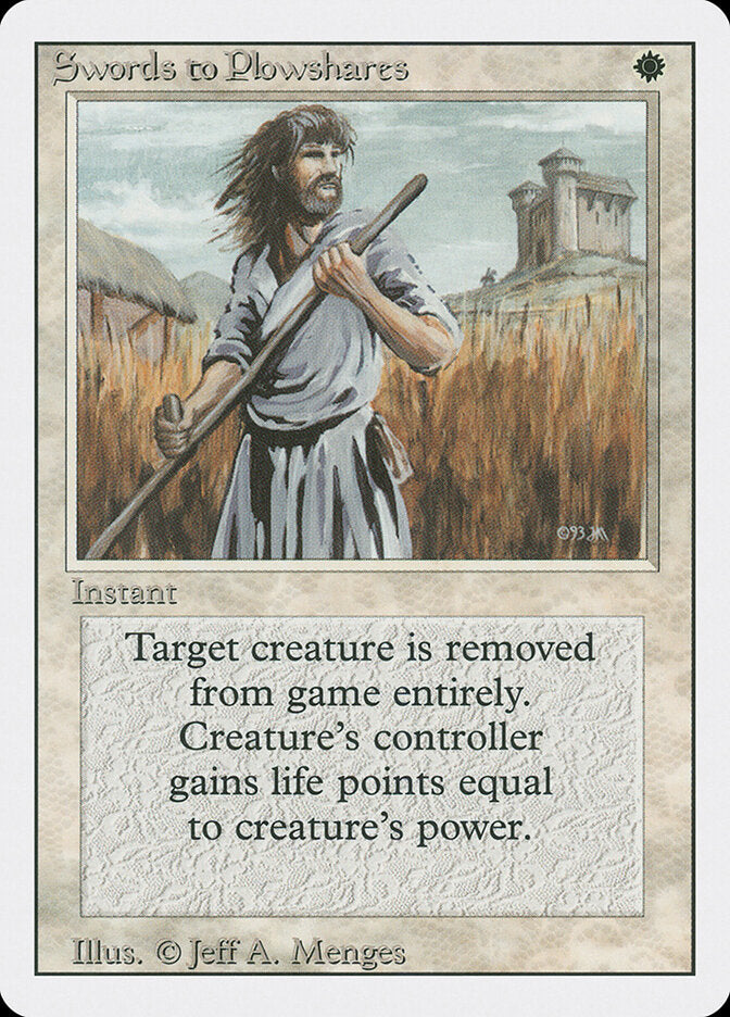 Swords to Plowshares (41) - Revised Edition (3ED)
