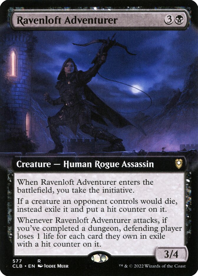 Ravenloft Adventurer (577) - Commander Legends: Battle for Baldur's Gate (CLB)