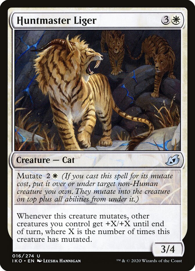 Huntmaster Liger (16) - Ikoria: Lair of Behemoths (IKO)
