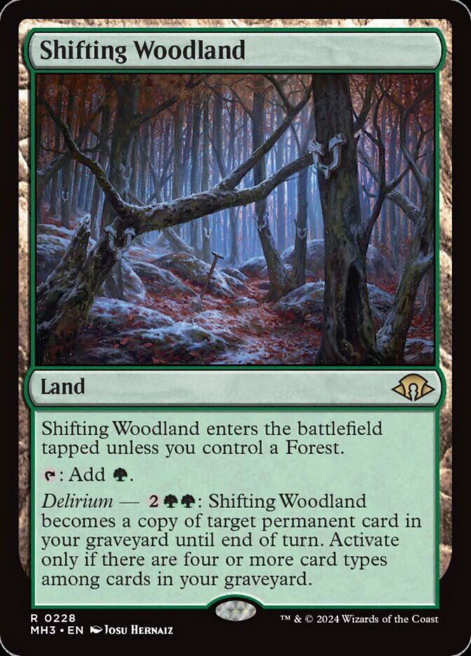 Shifting Woodland (228) - Modern Horizons 3 (MH3)