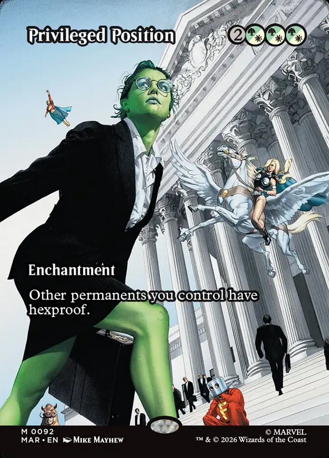 Privileged Position (92) - Marvel Universe (MAR)