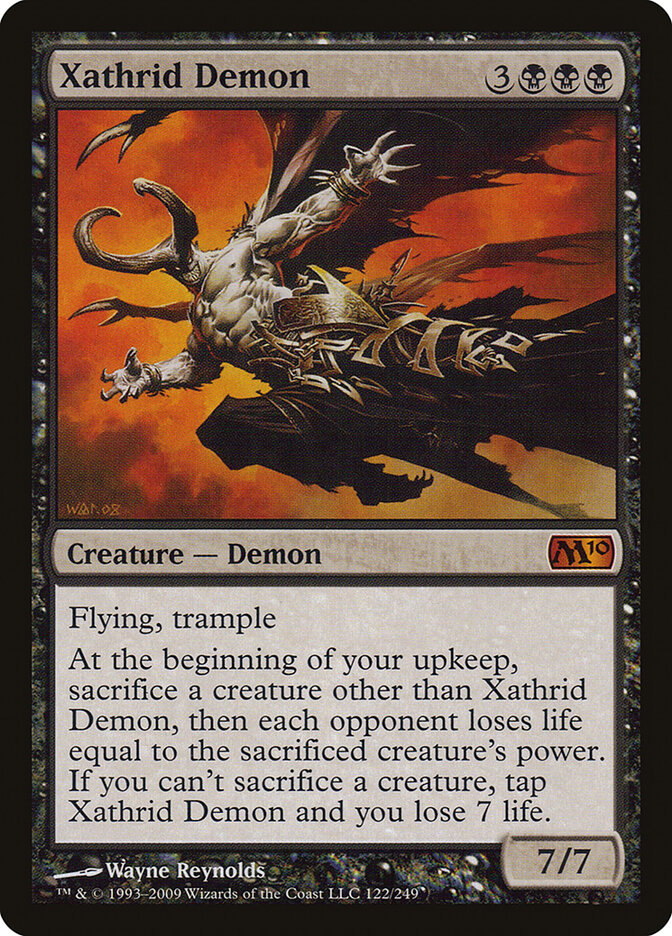 Xathrid Demon (122) - Magic 2010 (M10)