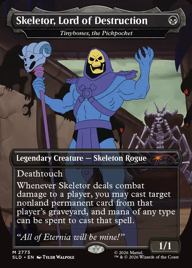 Skeletor, Lord of Destruction - Tinybones, the Pickpocket (2773) - Secret Lair Drop (SLD)