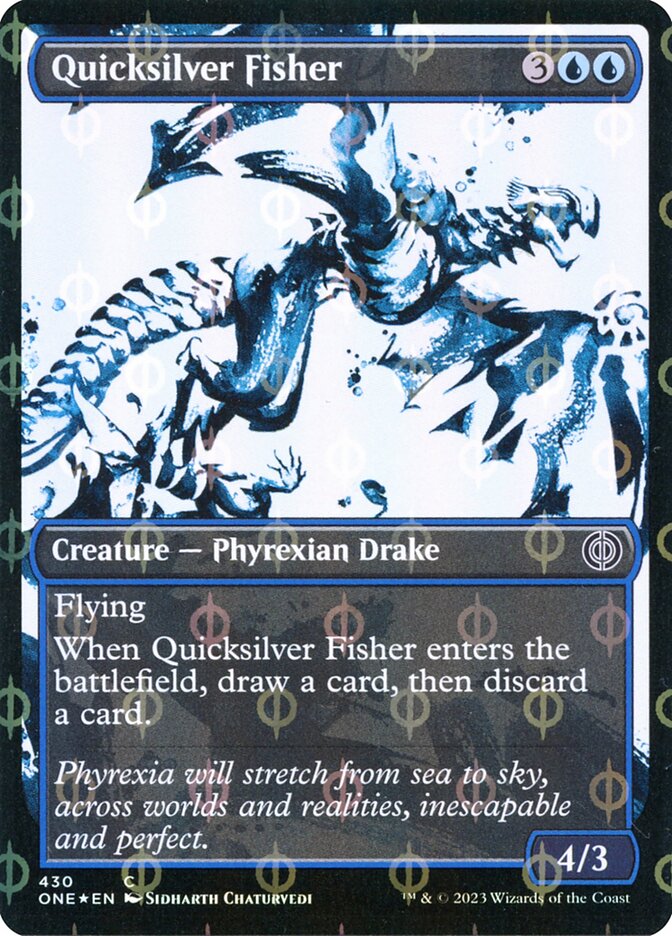 Quicksilver Fisher (430) - Phyrexia: All Will Be One (ONE)