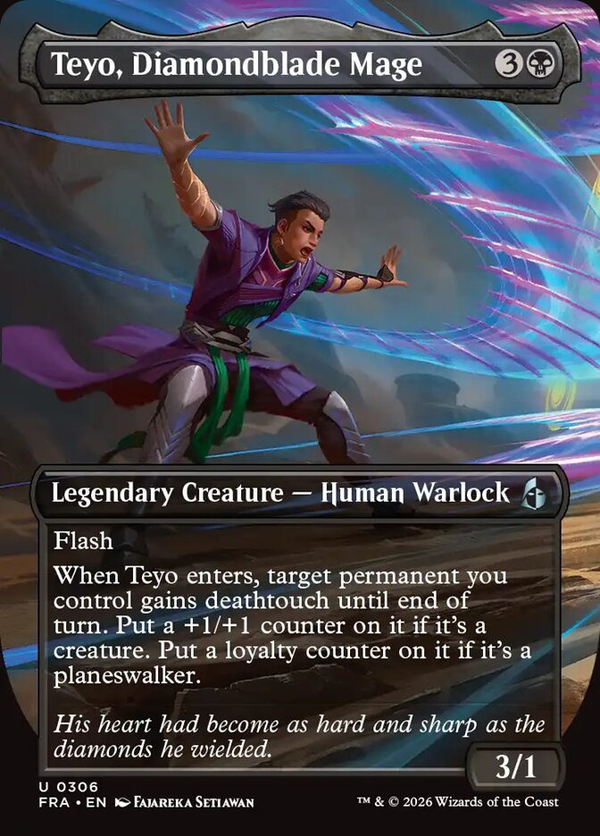 Teyo, Diamondblade Mage (306) - Reality Fracture (FRA)