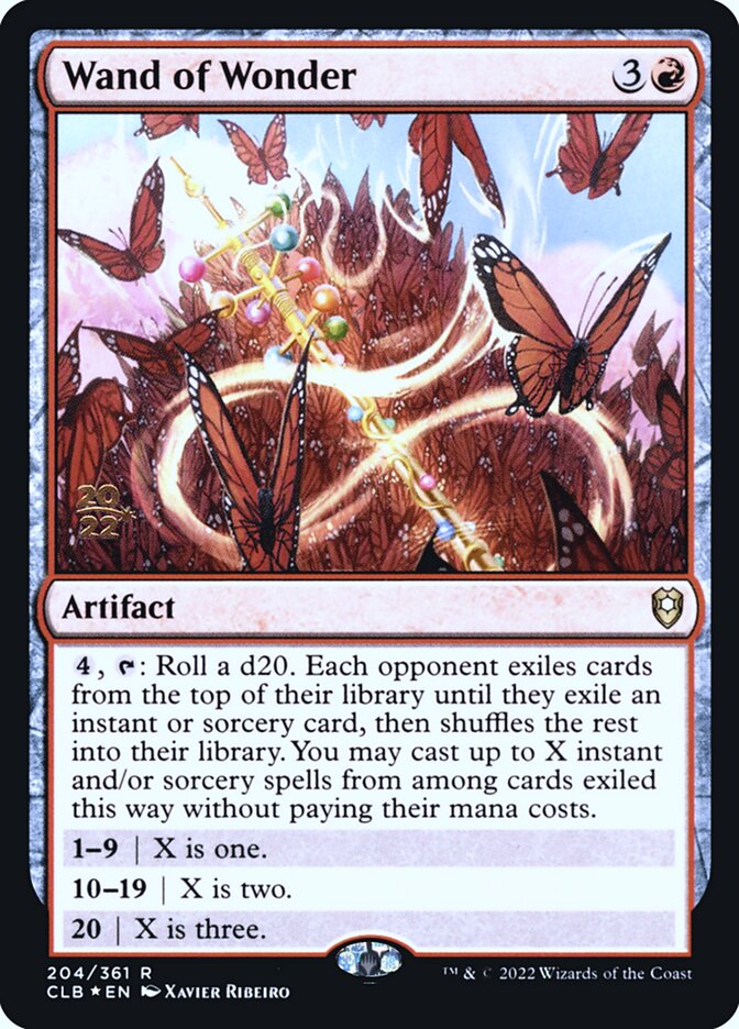 Wand of Wonder (204s) - Battle for Baldur's Gate Promos (PCLB)