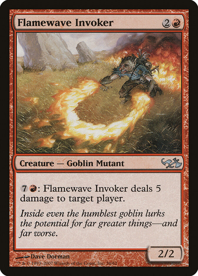 Flamewave Invoker (36) - Duel Decks: Elves vs. Goblins (DD1)