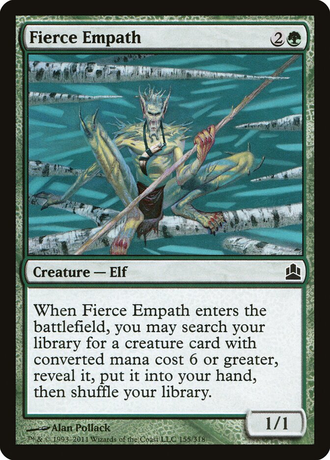 Fierce Empath (155) - Commander 2011 (CMD)