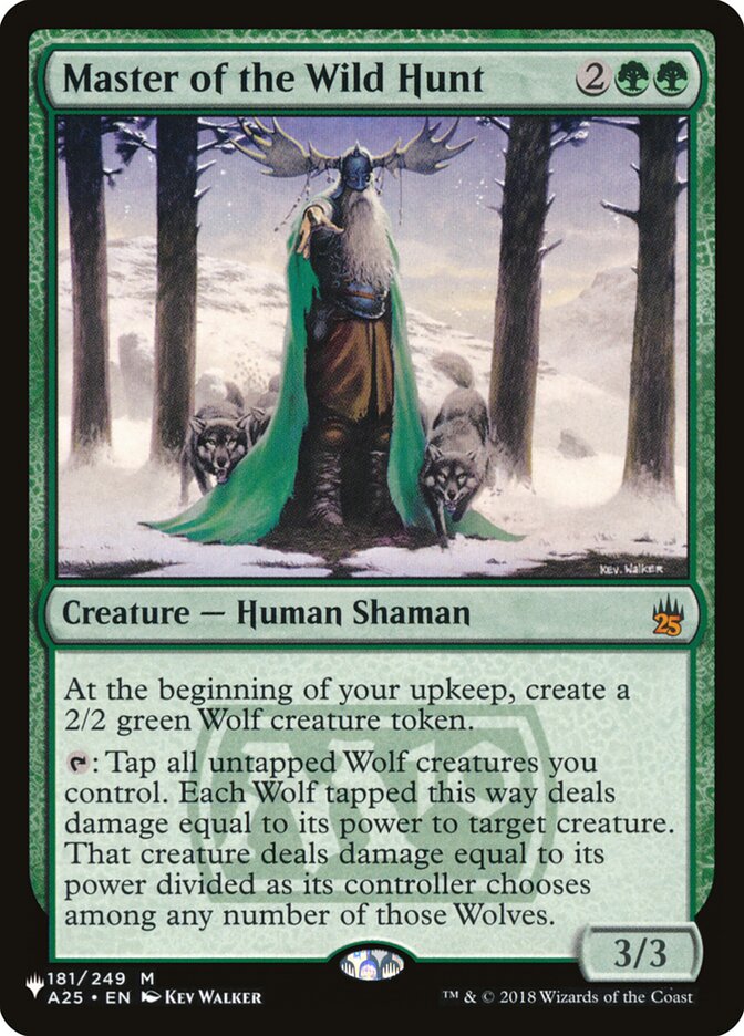 Master of the Wild Hunt (A25-181) - The List (PLST)