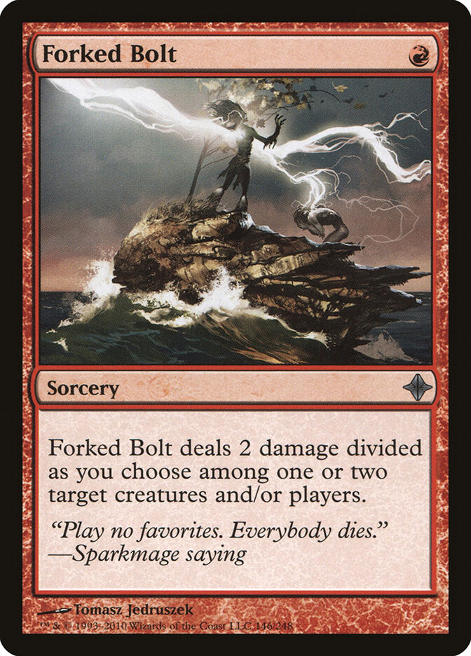 Forked Bolt (146) - Rise of the Eldrazi (ROE)