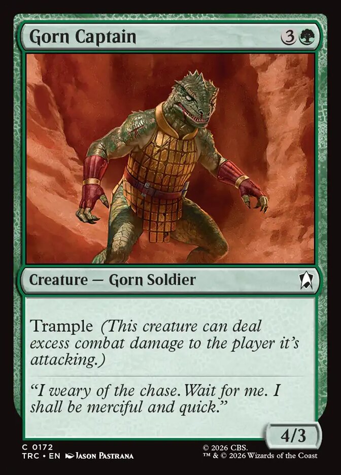 Gorn Captain (172) - Star Trek Commander (TRC)