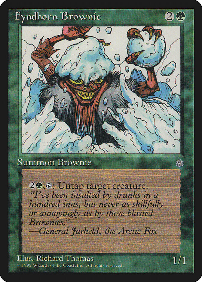 Fyndhorn Brownie (242) - Ice Age (ICE)