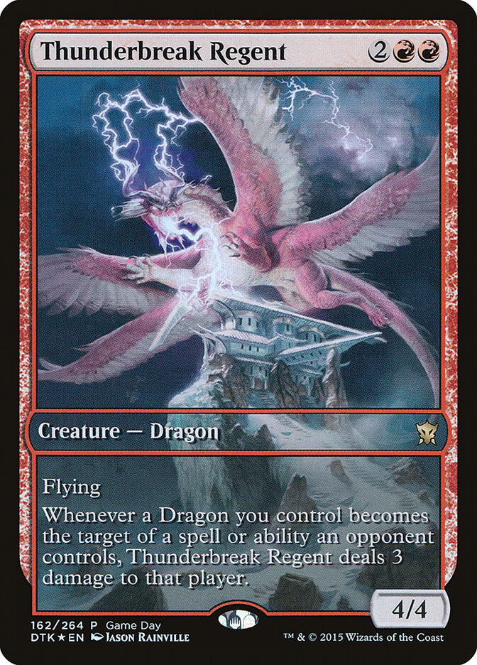 Thunderbreak Regent (162) - Dragons of Tarkir Promos (PDTK)