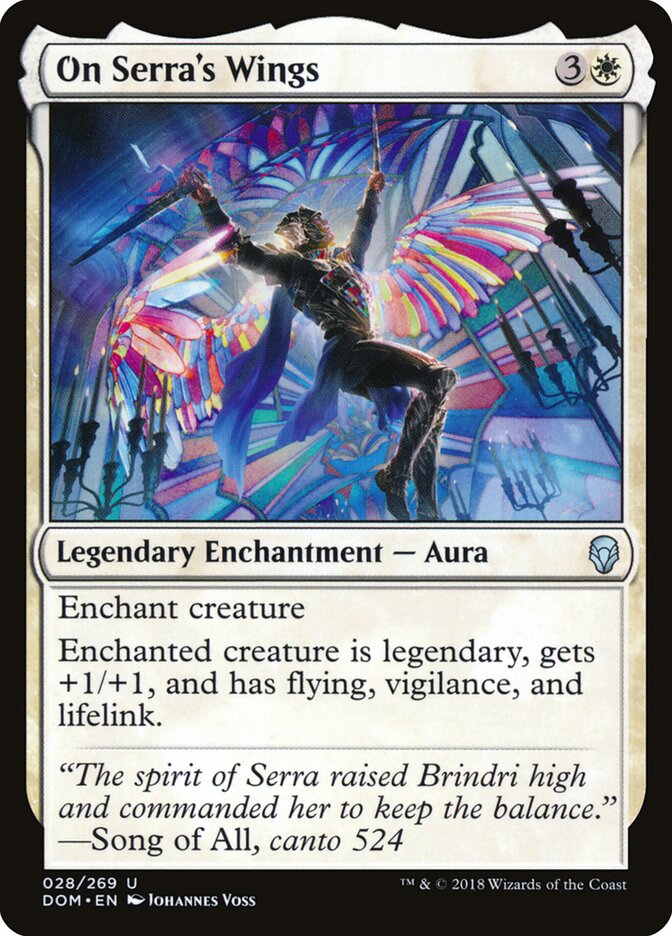 On Serra's Wings (28) - Dominaria (DOM)