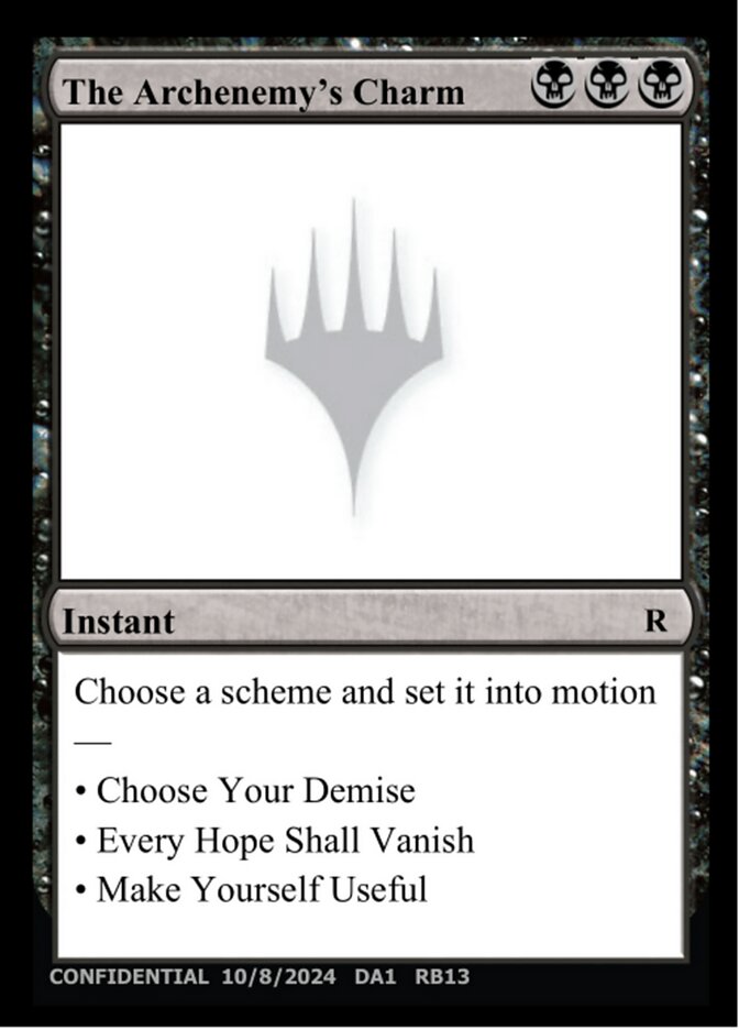 The Archenemy's Charm (RB13) - Unknown Event (UNK)