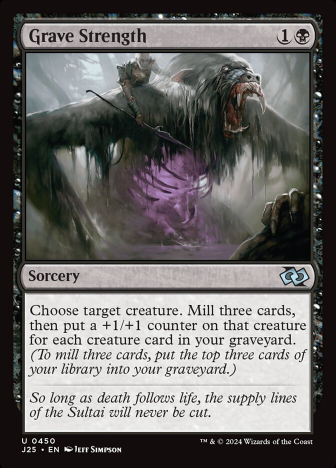 Grave Strength (450) - Foundations Jumpstart (J25)