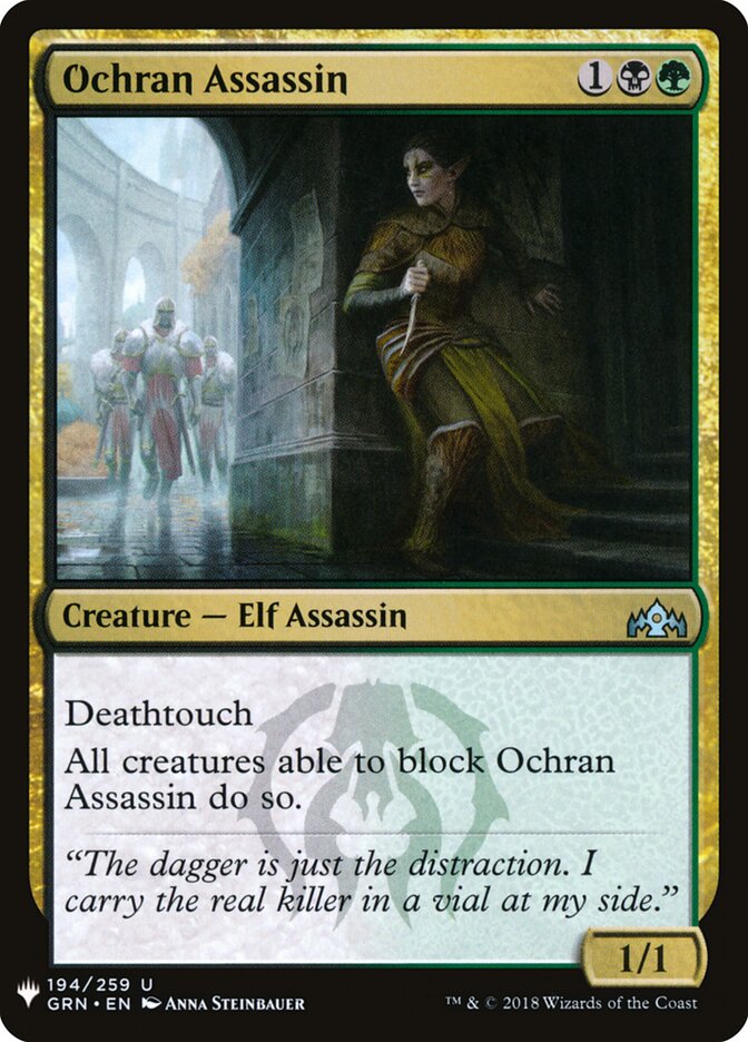 Ochran Assassin (GRN-194) - The List (PLST)