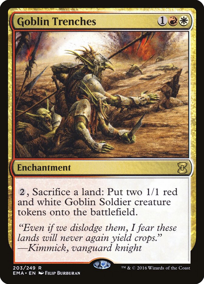 Goblin Trenches (203) - Eternal Masters (EMA)