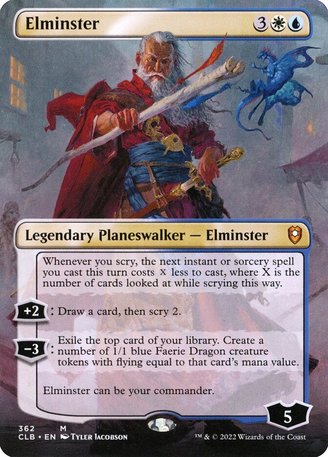 Elminster (362) - Commander Legends: Battle for Baldur's Gate (CLB)