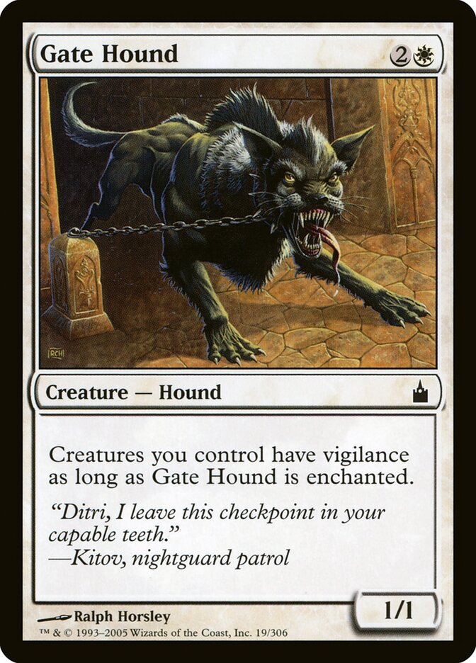 Gate Hound (19) - Ravnica: City of Guilds (RAV)