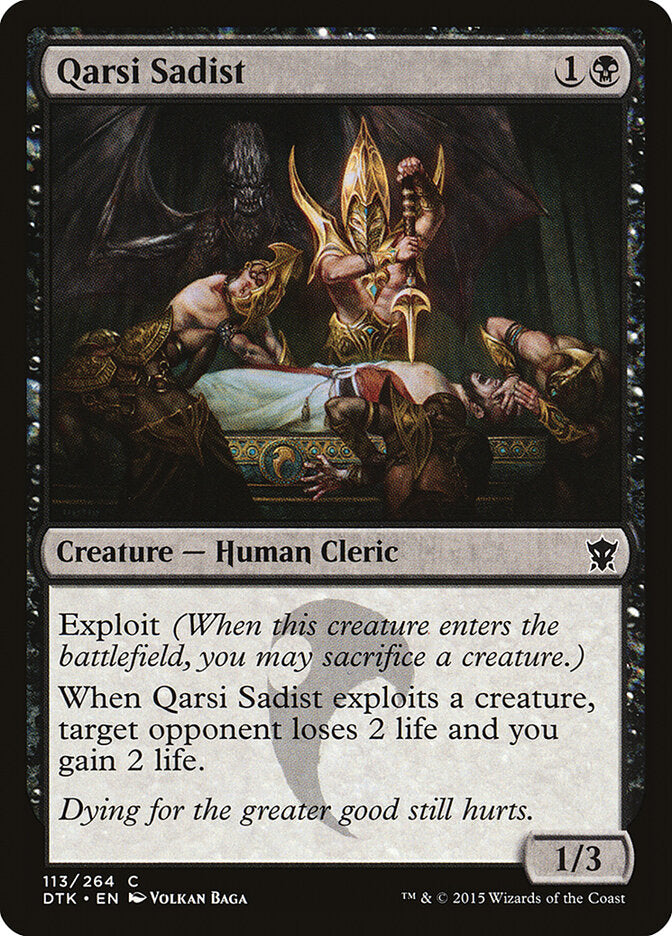 Qarsi Sadist (113) - Dragons of Tarkir (DTK)