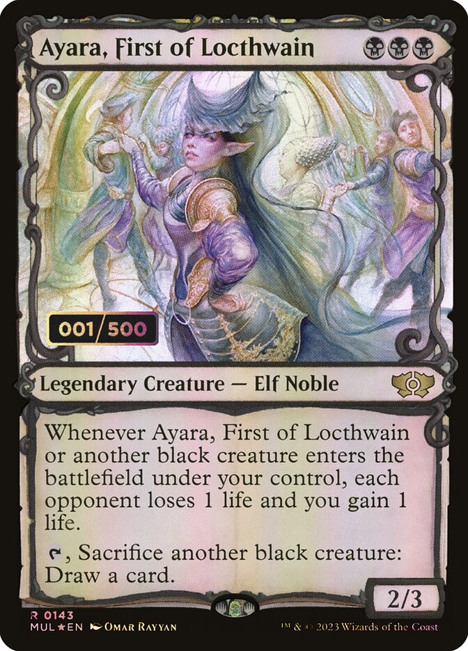 Ayara, First of Locthwain (143z) - Multiverse Legends (MUL)