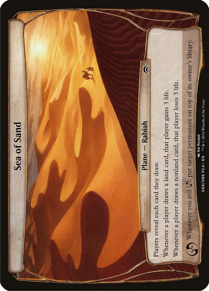 Sea of Sand (68) - Planechase Anthology Planes (OPCA)