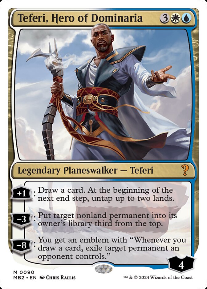 Teferi, Hero of Dominaria (90) - Mystery Booster 2 (MB2)
