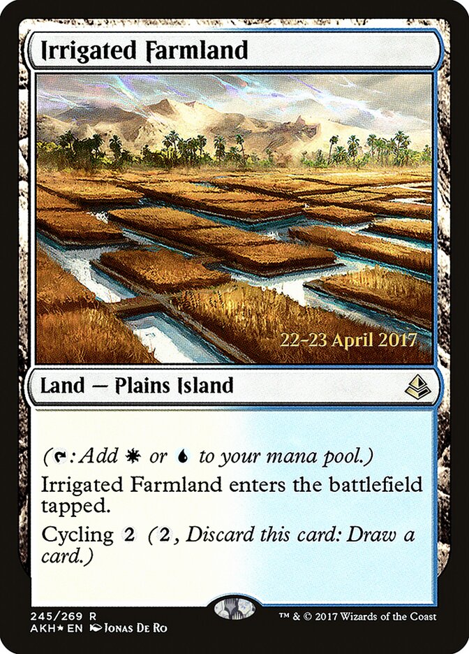 Irrigated Farmland (245s) - Amonkhet Promos (PAKH)