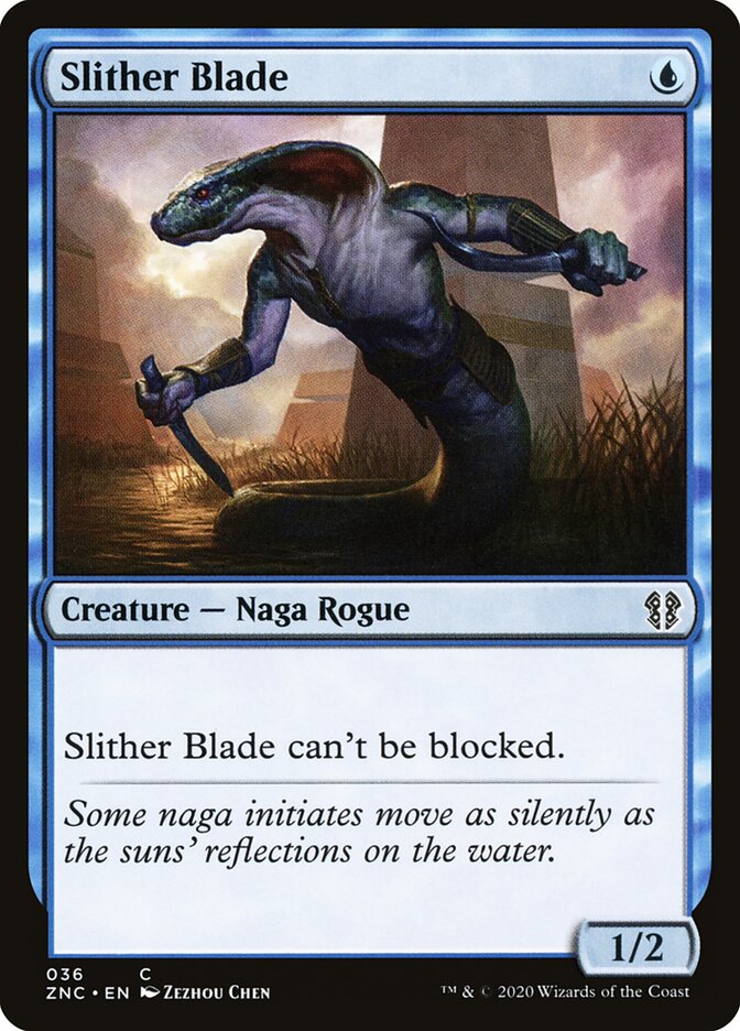 Slither Blade (36) - Zendikar Rising Commander (ZNC)