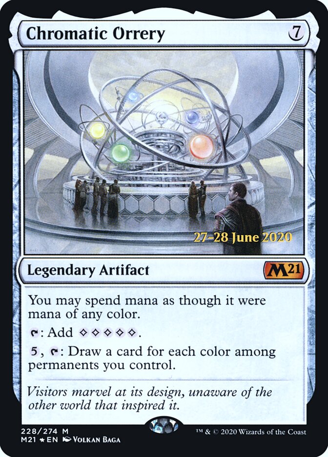 Chromatic Orrery (228s) - Core Set 2021 Promos (PM21)