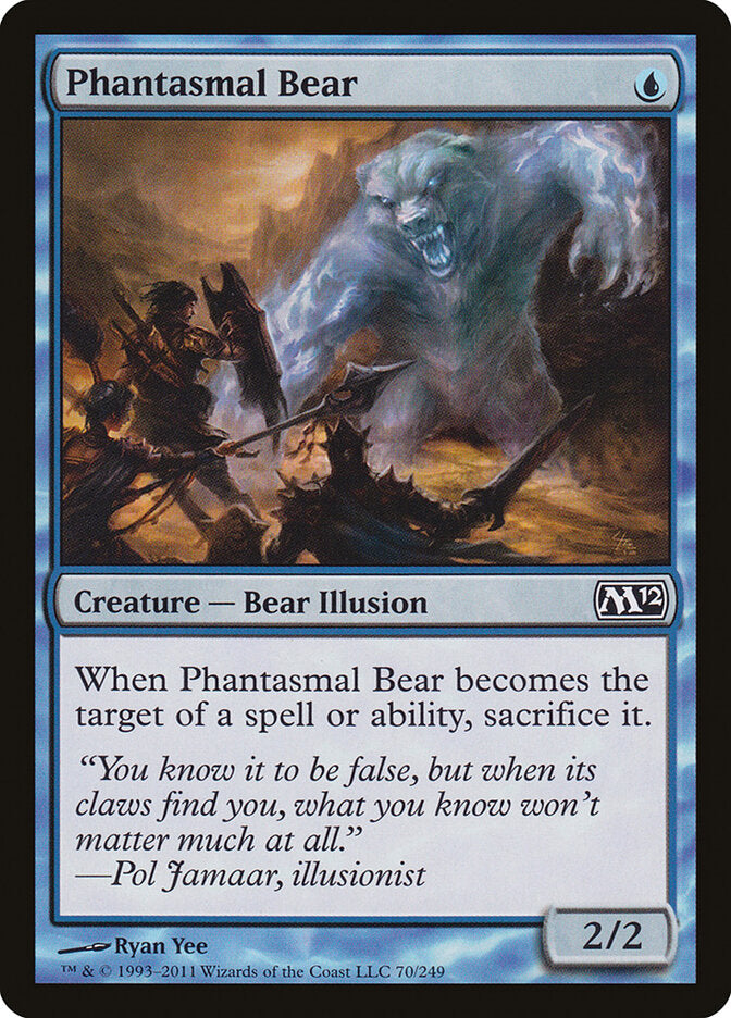 Phantasmal Bear (70) - Magic 2012 (M12)