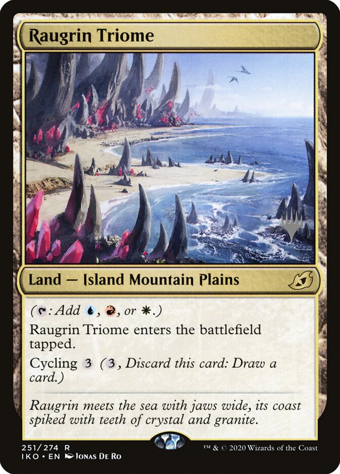 Raugrin Triome (251p) - Ikoria: Lair of Behemoths Promos (PIKO)