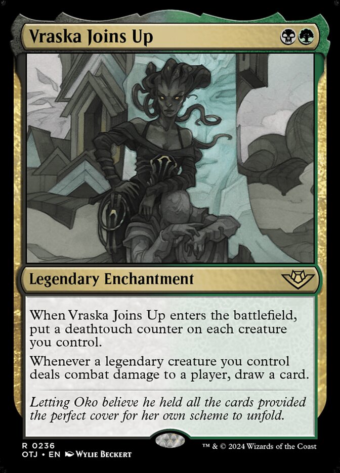 Vraska Joins Up (236) - Outlaws of Thunder Junction (OTJ)