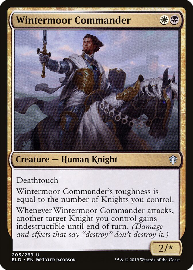 Wintermoor Commander (205) - Throne of Eldraine (ELD)