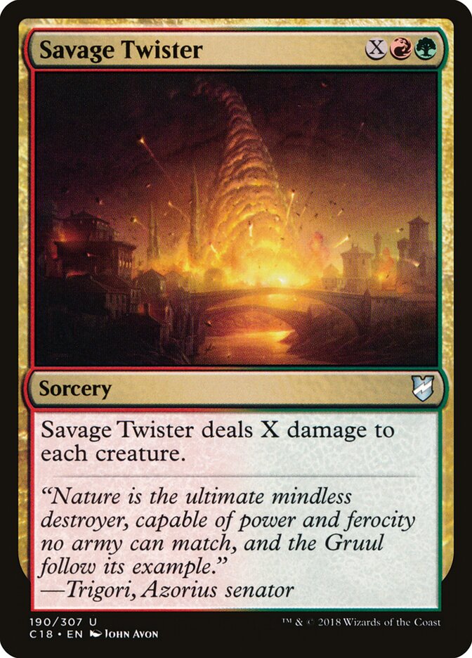 Savage Twister (190) - Commander 2018 (C18)