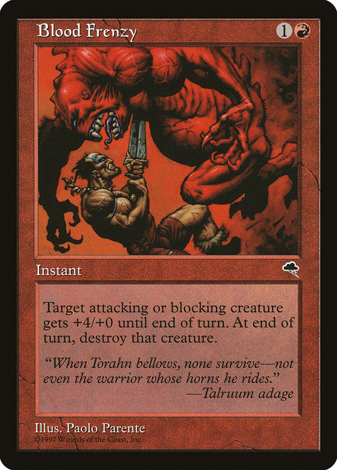 Blood Frenzy (164) - Tempest (TMP)