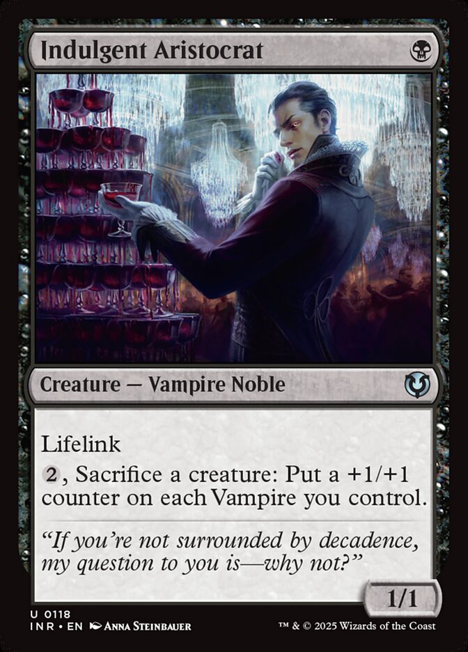 Indulgent Aristocrat - Innistrad Remastered (INR)