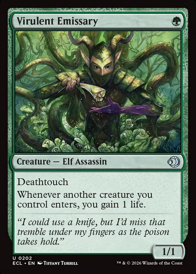 Virulent Emissary (202) - Lorwyn Eclipsed (ECL)