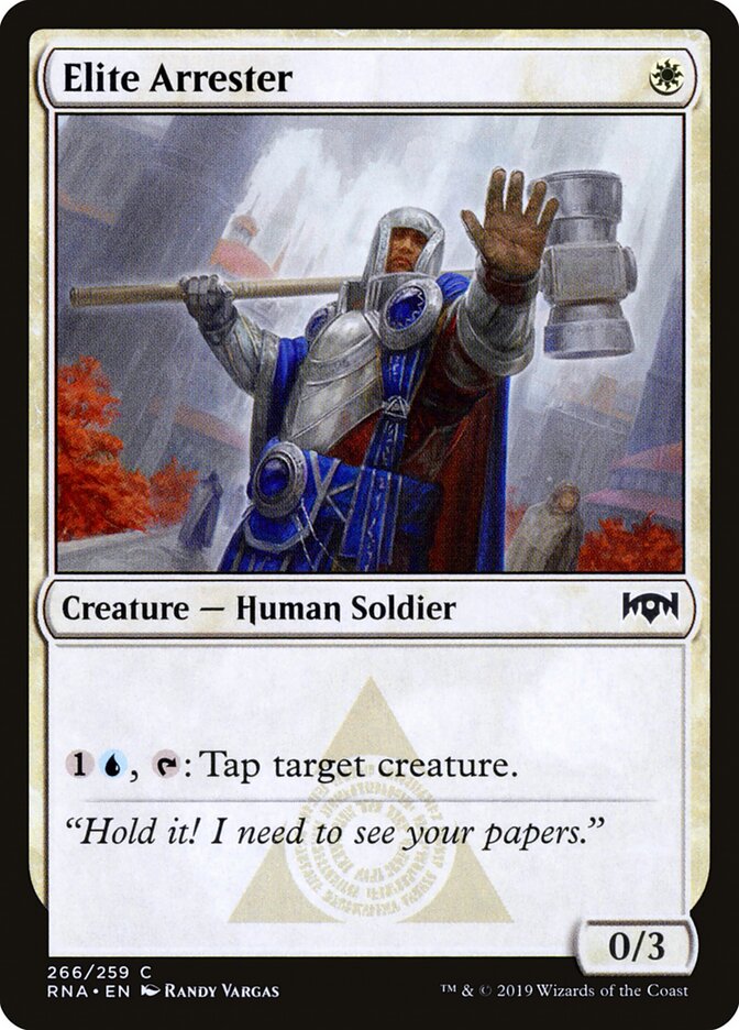 Elite Arrester (266) - Ravnica Allegiance (RNA)