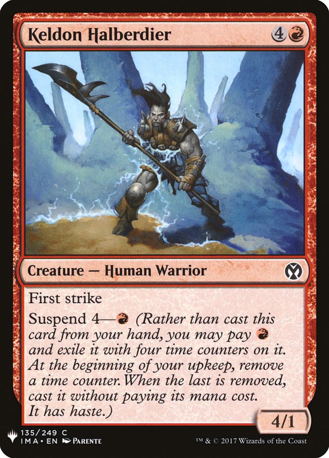 Keldon Halberdier - The List (PLST)