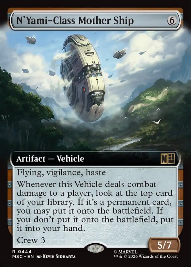 N'Yami-Class Mother Ship (444) - Marvel Super Heroes Commander (MSC)