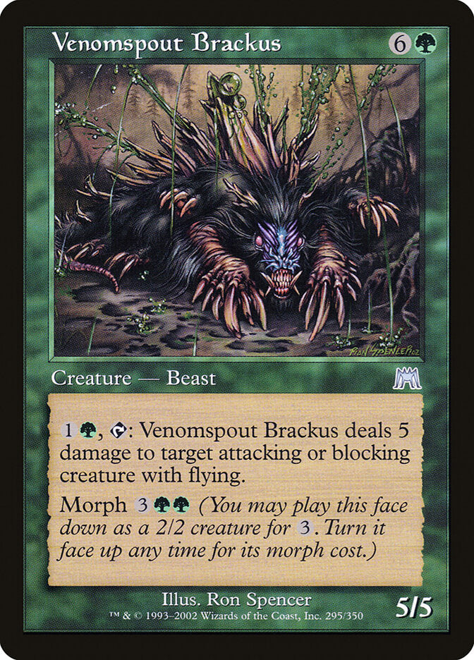 Venomspout Brackus (295) - Onslaught (ONS)