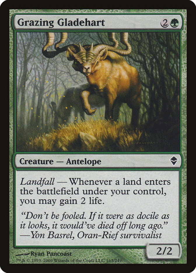 Grazing Gladehart (163) - Zendikar (ZEN)