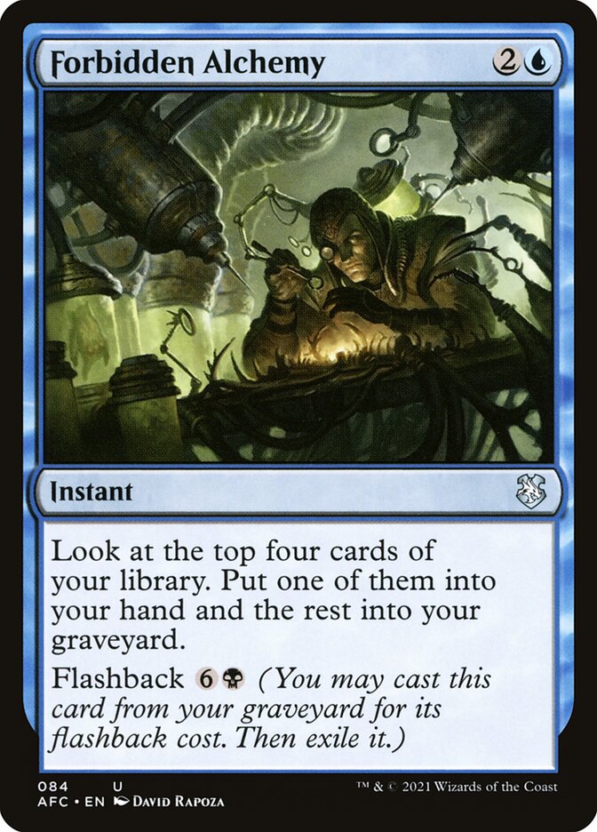 Forbidden Alchemy (84) - Forgotten Realms Commander (AFC)