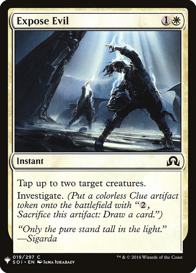 Expose Evil (SOI-19) - The List (PLST)