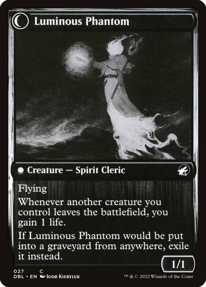 Lunarch Veteran // Luminous Phantom (27) - Innistrad: Double Feature (DBL)