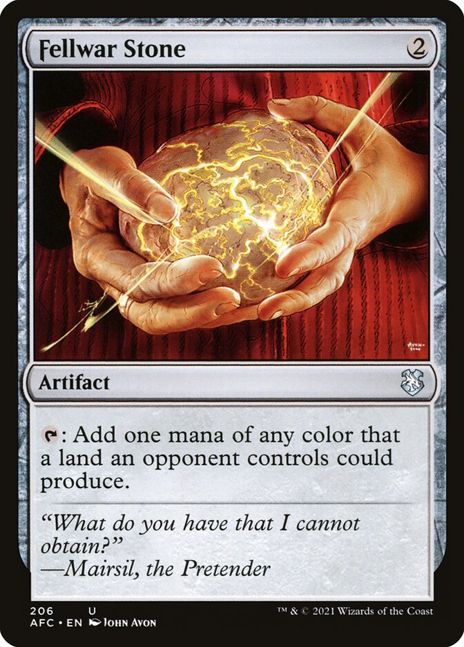 Fellwar Stone (206) - Forgotten Realms Commander (AFC)