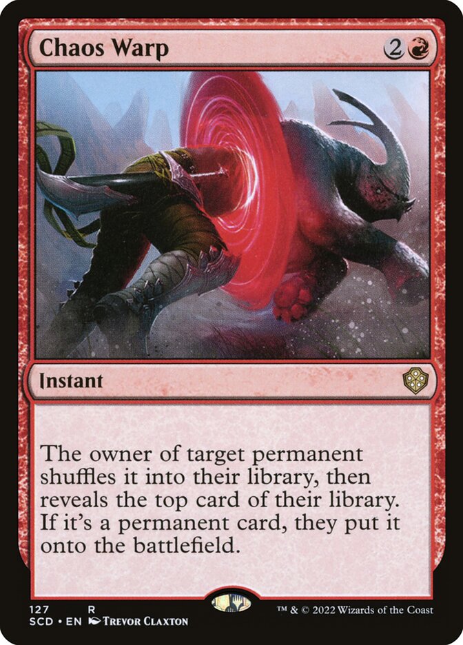 Chaos Warp (127) - Starter Commander Decks (SCD)